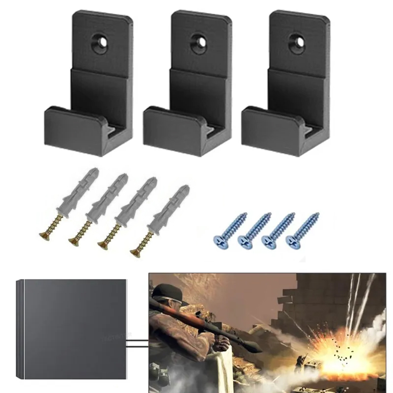 Gaming Console Tv Stand - Wall Mount สําหรับ PS4 คอนโซลสําหรับ PlayStation
