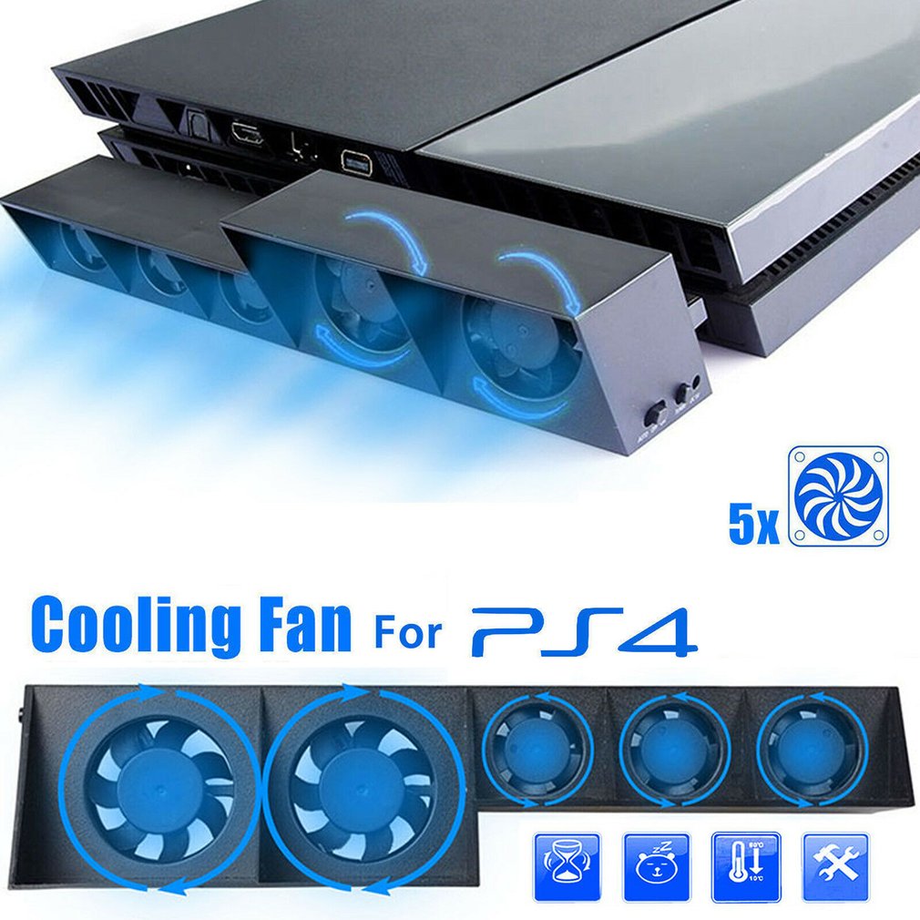 Gaming Console Tv Stand - ขาตั้งพัดลมฐานสําหรับ Sony PS4 Pro Slim เกมคอนโซล