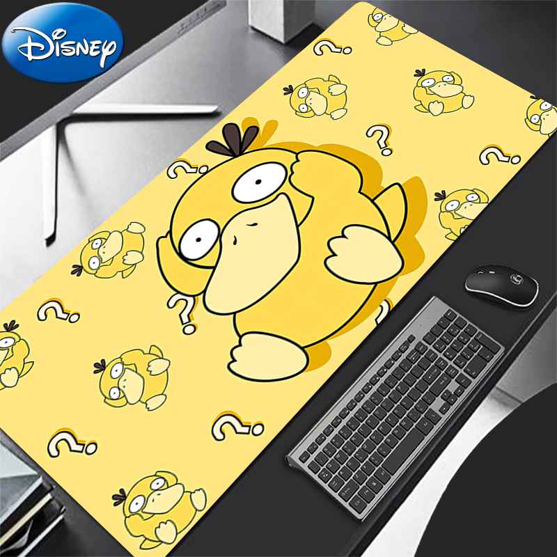 Pad Gaming Console - แผ่นรองเมาส์สำหรับเล่นเกม P-Pokemon Psyduck 90x40 ซม. อนิเมะ