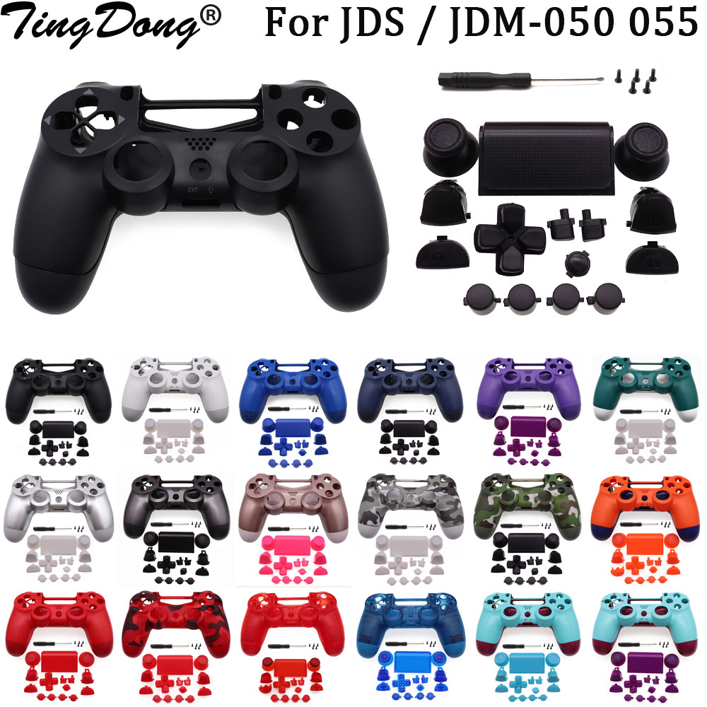 Gaming Console And Tv - ชุดโมดูลเปลือกแข็งพลาสติกเต็มรูปแบบ + ปุ่ม สำหรับ JDS JDM-050