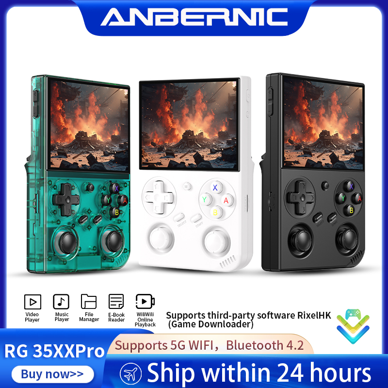 Gaming Console Windows - เครื่องเล่นเกมพกพา Anbernic RG 35XXPro รุ่น Retro