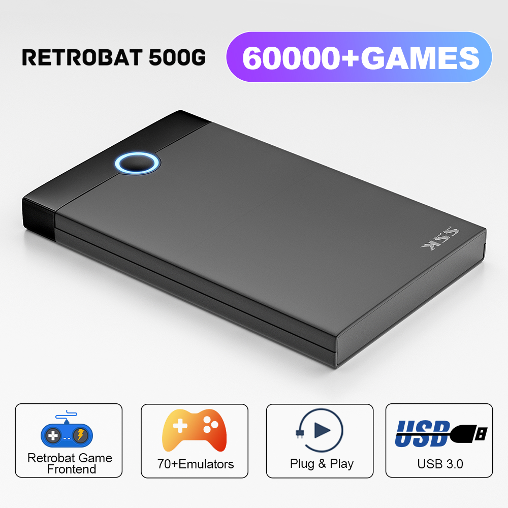 Gaming Console Windows - KINHANK Super Console X Retrobat เกมฮาร์ดดิสก์
