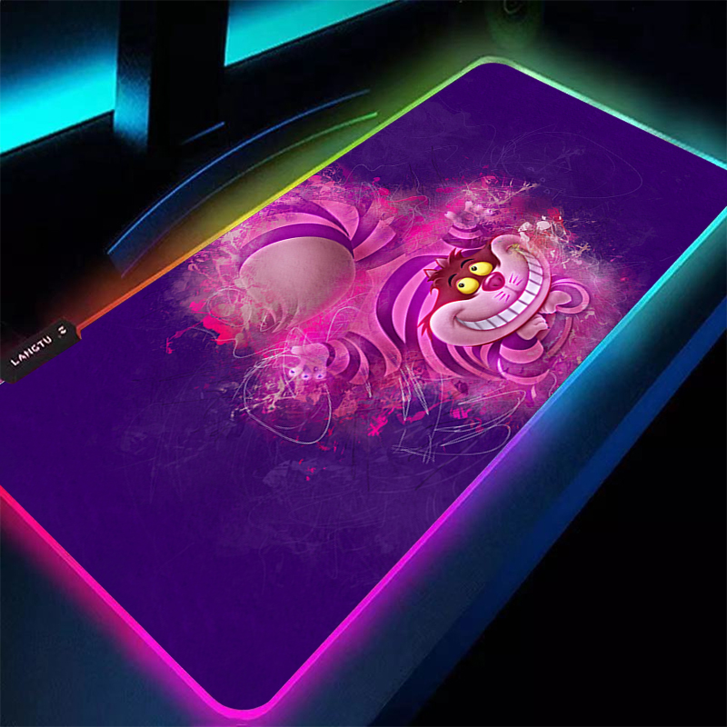 Pad Gaming Console - แผ่นรองเมาส์ขนาดใหญ่ RGB A-Alices in Wonderland สำหรับแล็ปท็อป