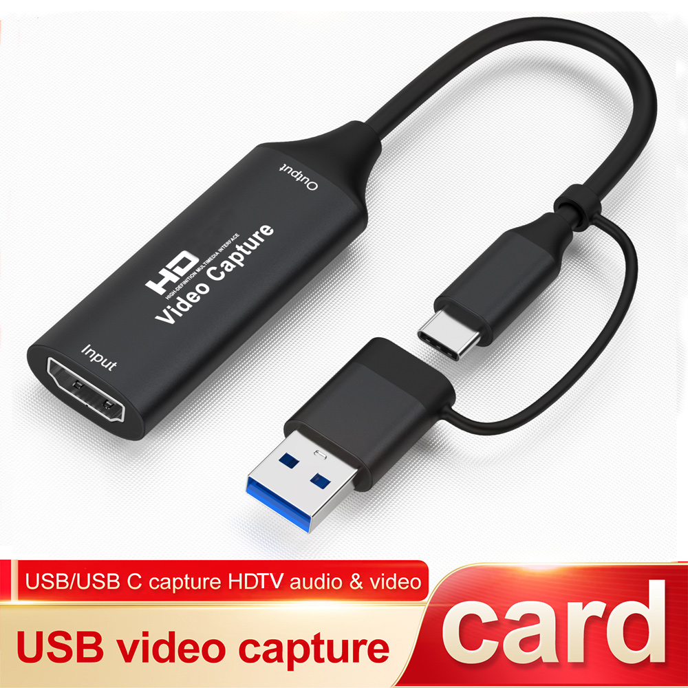 Gaming Console With Phone - 4K HDMI USB Video Capture Card