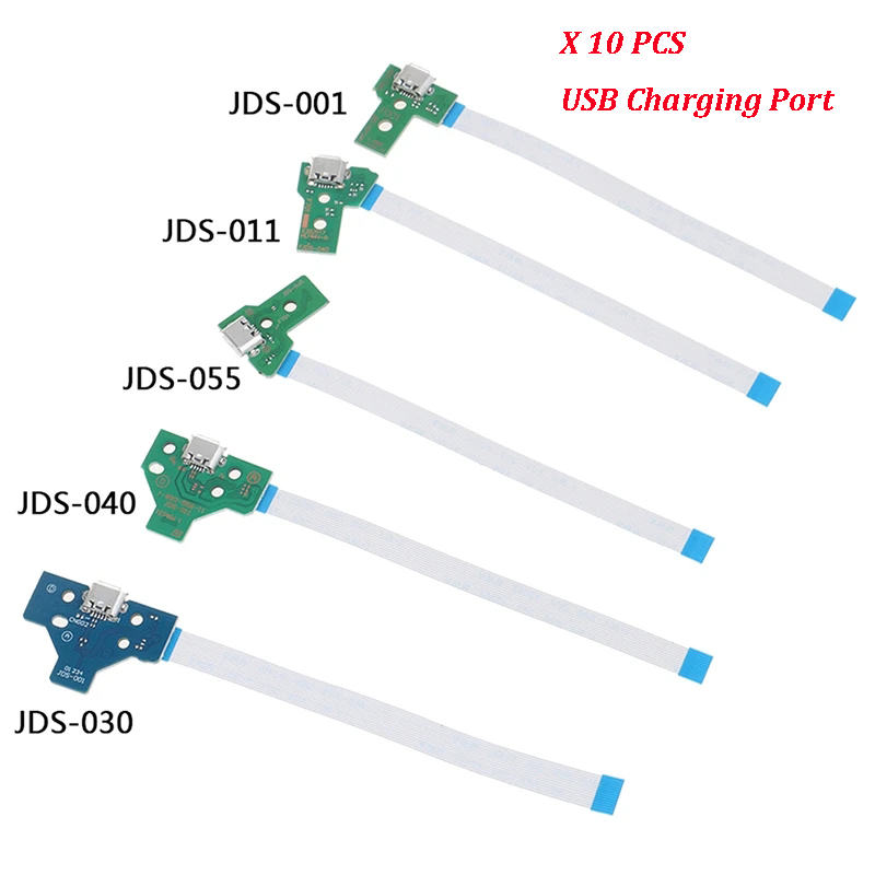 10pcs USB ชาร์จพอร์ตซ็อกเก็ตแผ - Gaming Console And Tv บทวิจารณ์และราคา