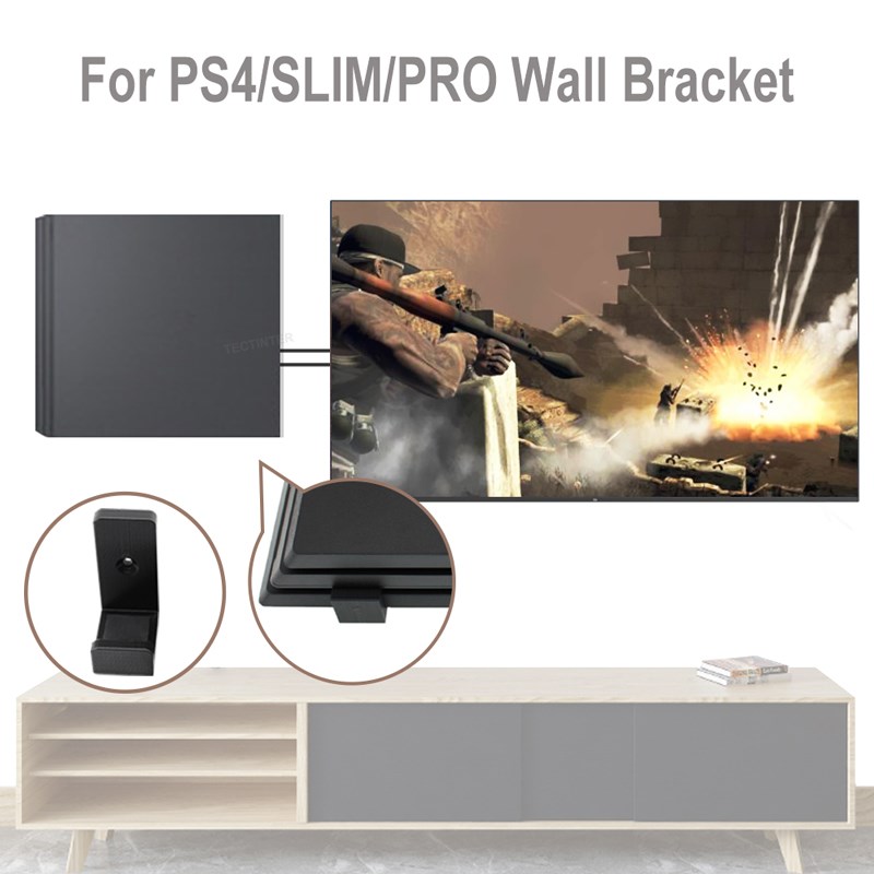 Wall Mount สําหรับ PS4 คอนโซลส - Gaming Console Tv Stand บทวิจารณ์และราคา