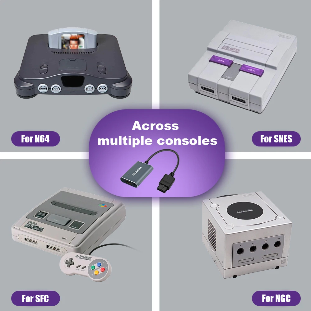 Bitfunx 720P Svideo/AV ไปยังอะ - Gaming Console Vintage บทวิจารณ์และราคา