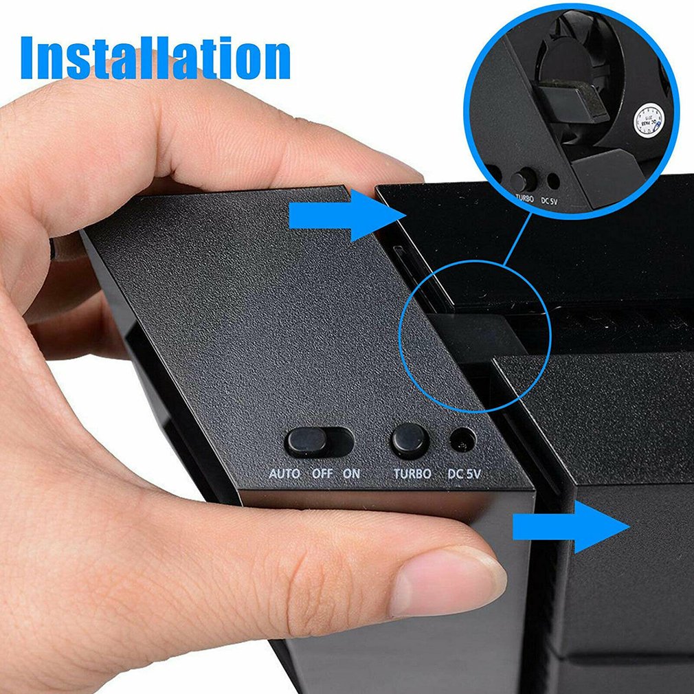 ขาตั้งพัดลมฐานสําหรับ Sony PS4 - Gaming Console Tv Stand บทวิจารณ์และราคา