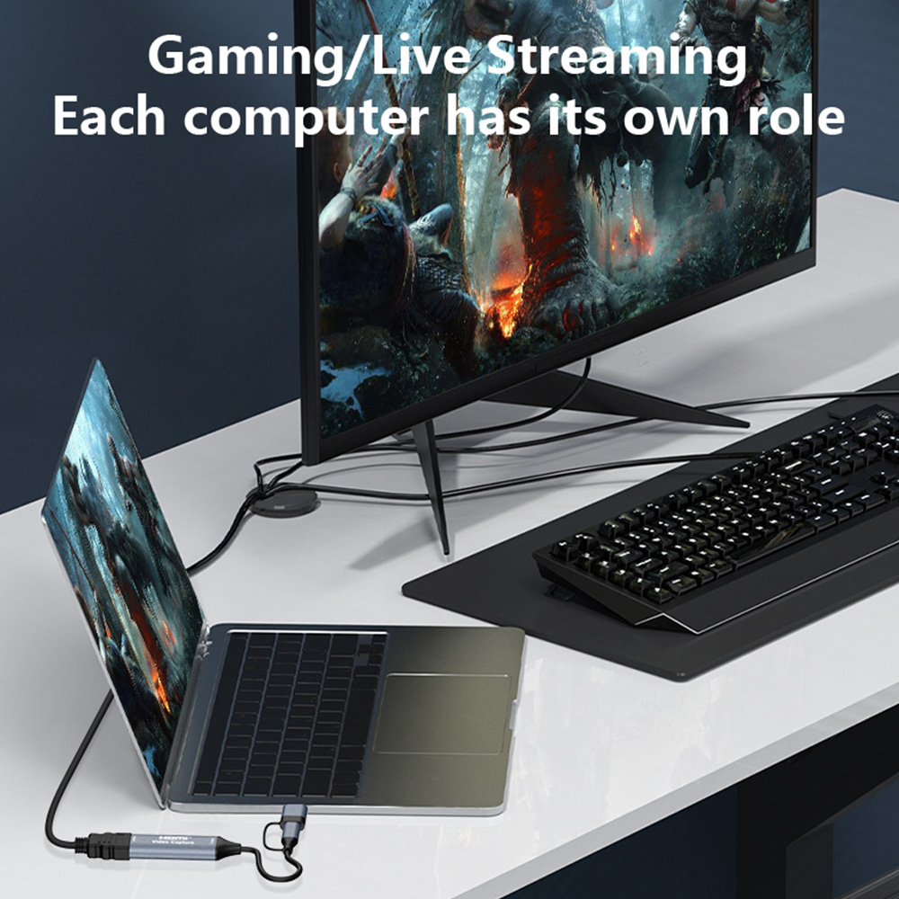 การ์ดบันทึกวิดีโอ 4K 2 in 1 US - Gaming Console With Phone บทวิจารณ์และราคา