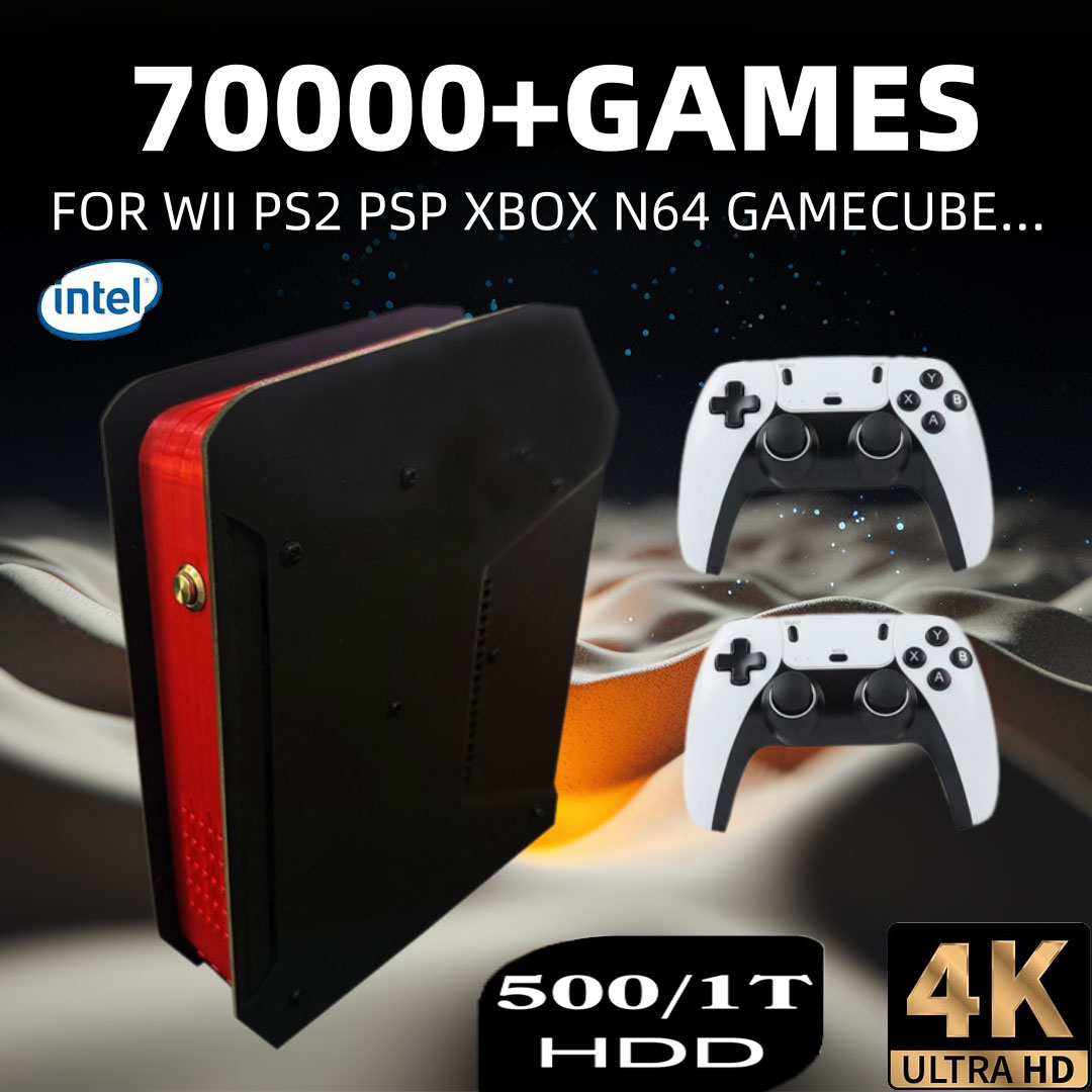 X4 Retro คอนโซลวิดีโอเกม 1T Du - Gaming Console Windows บทวิจารณ์และราคา