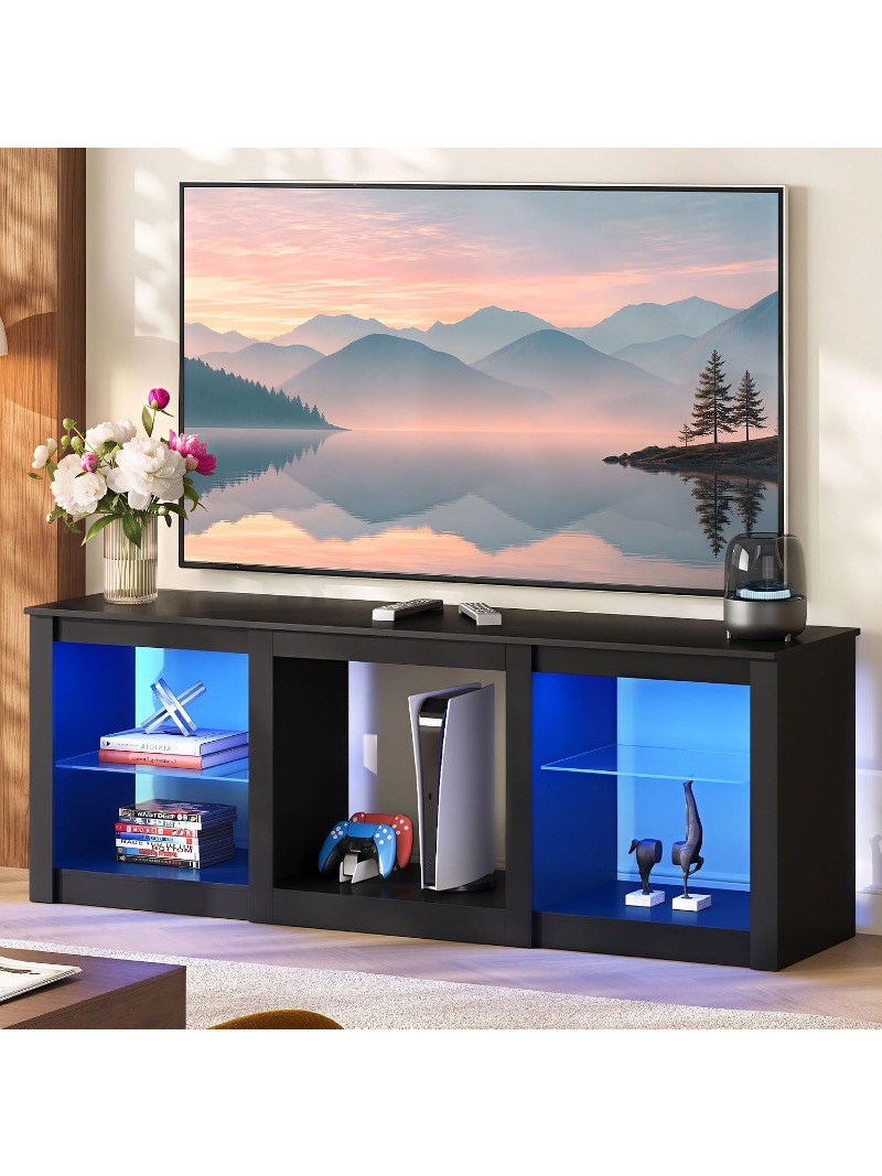 ชั้นวางทีวี LED ขนาด 58 นิ้ว พ - Gaming Console Entertainment Center บทวิจารณ์และราคา