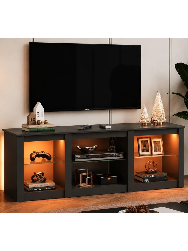 ชั้นวางทีวี LED ขนาด 58 นิ้ว พ - Gaming Console Entertainment Center บทวิจารณ์และราคา