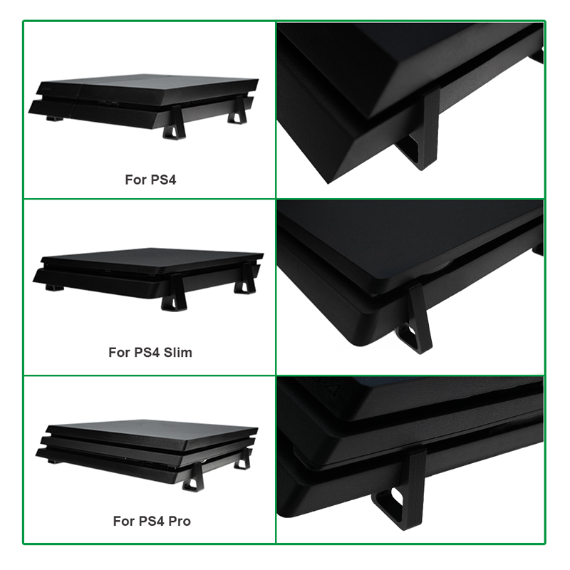 ขาตั้งระบายความร้อนแนวนอน 4 ชิ - Gaming Console Tv Stand บทวิจารณ์และราคา