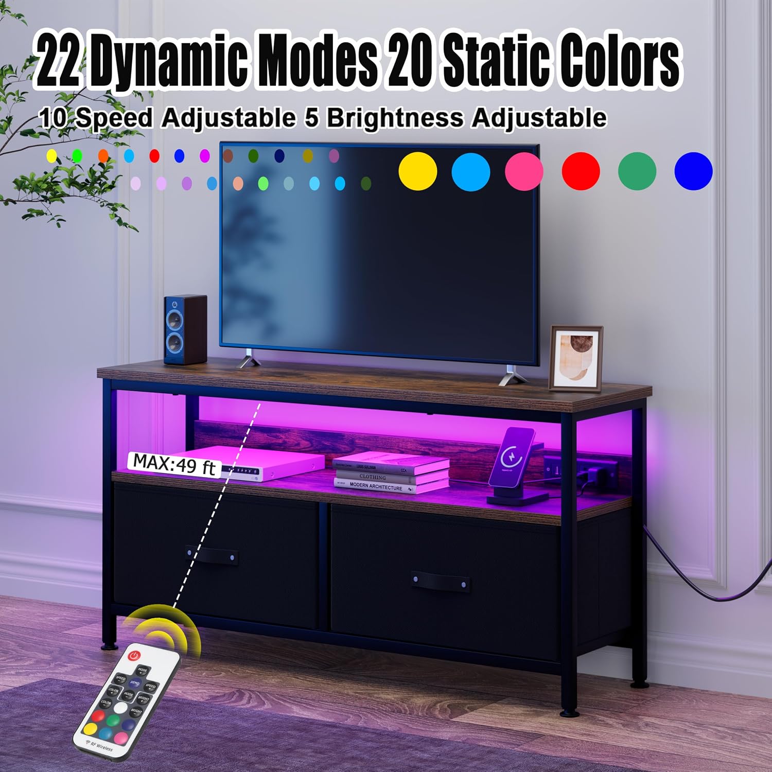 ขาตั้งทีวีขนาด 39 นิ้ว ถึง 50  - Gaming Console Tv Stand บทวิจารณ์และราคา