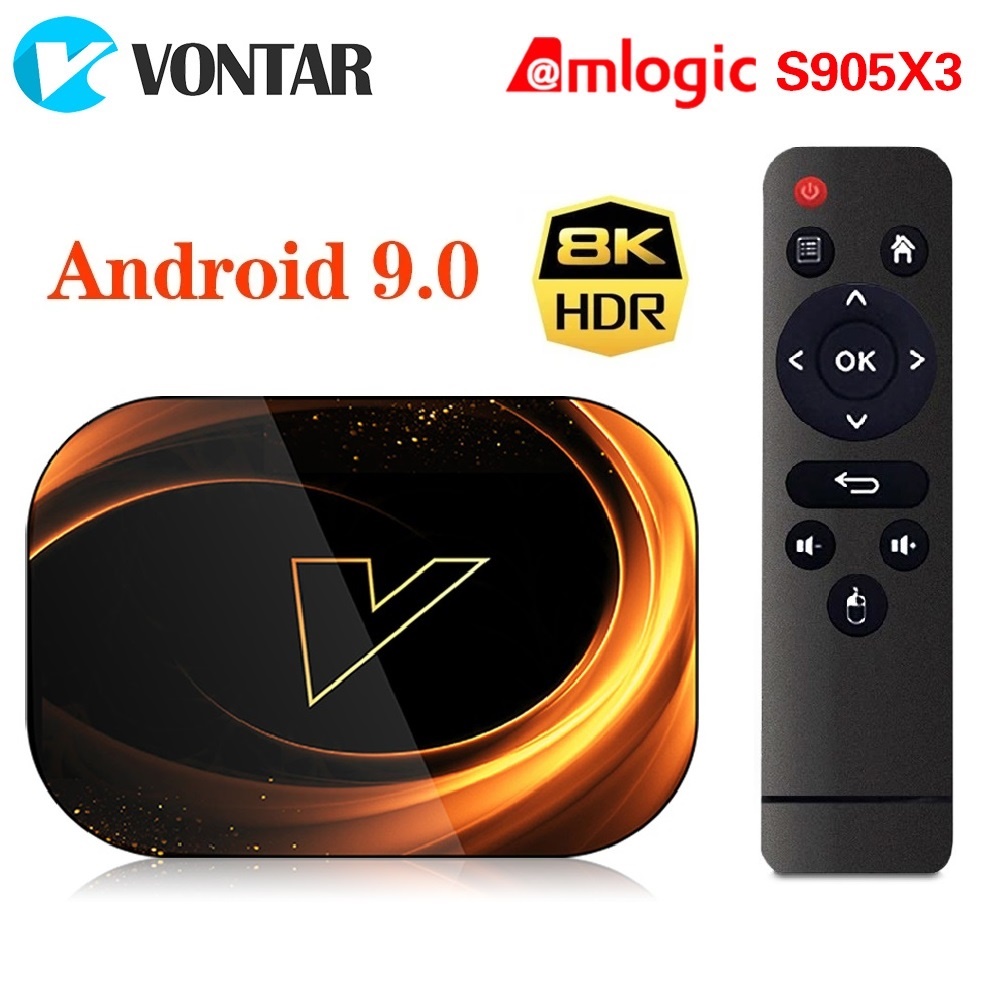 VONTAR X3 4GB 32GB 8K TV BOX A - Gaming Console Tv Stand บทวิจารณ์และราคา