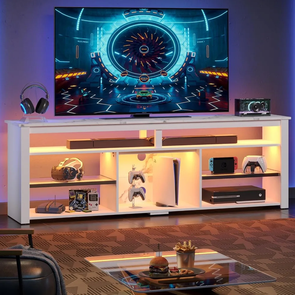 ขาตั้งทีวีสำหรับทีวีขนาด 75 นิ - Gaming Console Tv Stand บทวิจารณ์และราคา