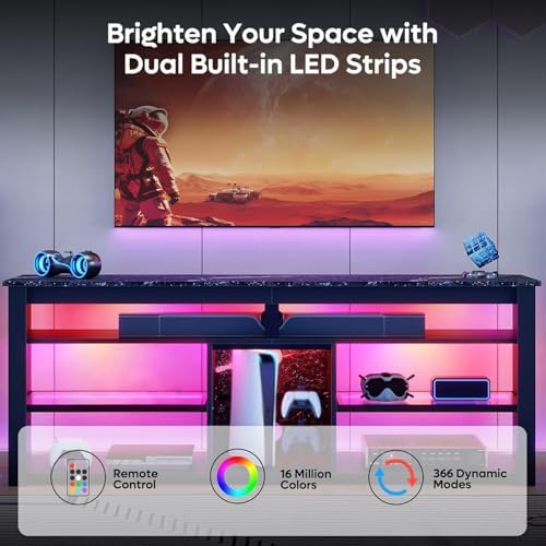 ขาตั้งทีวีสำหรับทีวีขนาด 70 นิ - Gaming Console Tv Stand บทวิจารณ์และราคา