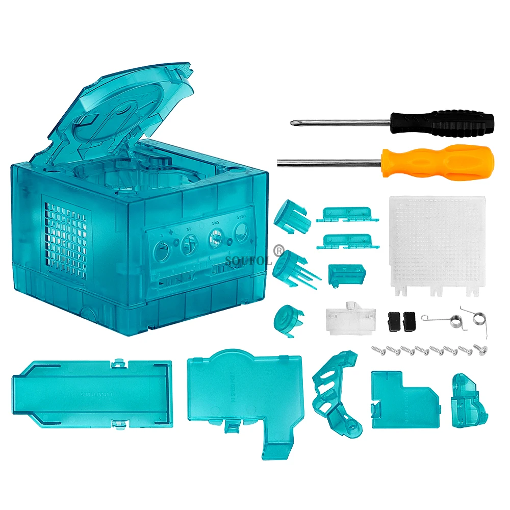 Ice Blue เปลี่ยนสําหรับ Gamecu - Gaming Console Vintage บทวิจารณ์และราคา