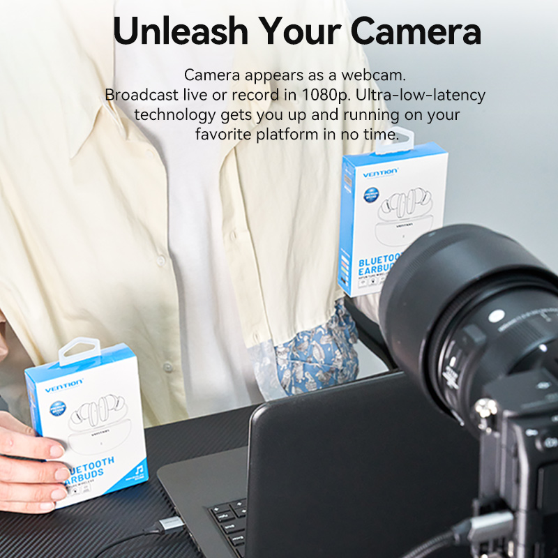 Vention Video Capture Card 4K  - Gaming Console With Phone บทวิจารณ์และราคา