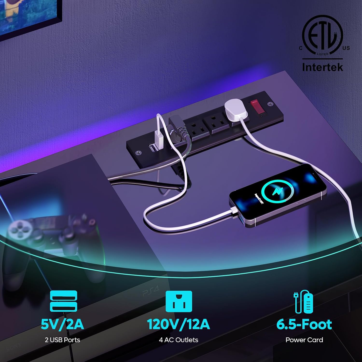 ขาตั้งทีวี LED สำหรับทีวีขนาด  - Gaming Console Entertainment Center บทวิจารณ์และราคา