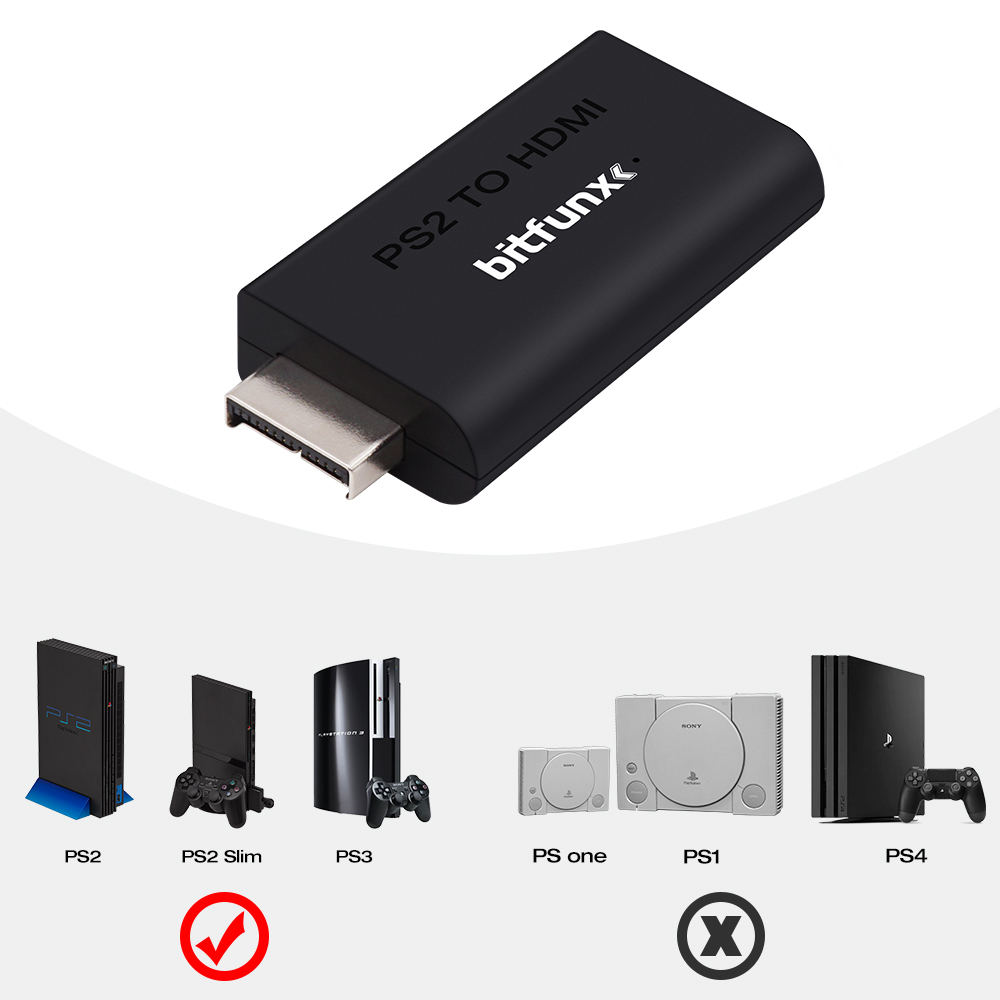 BitFunx PS2 YPBPR เป็น HDMI ™  - Gaming Console Ps3 บทวิจารณ์และราคา