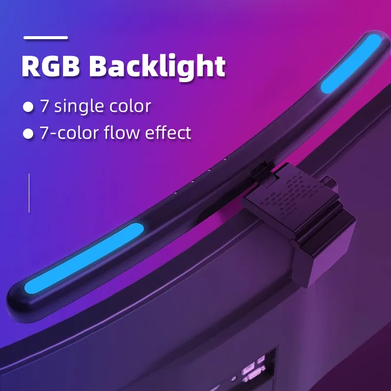 โคมไฟหน้าจอแอลอีดีโค้ง USB RGB - Pad Gaming Console บทวิจารณ์และราคา