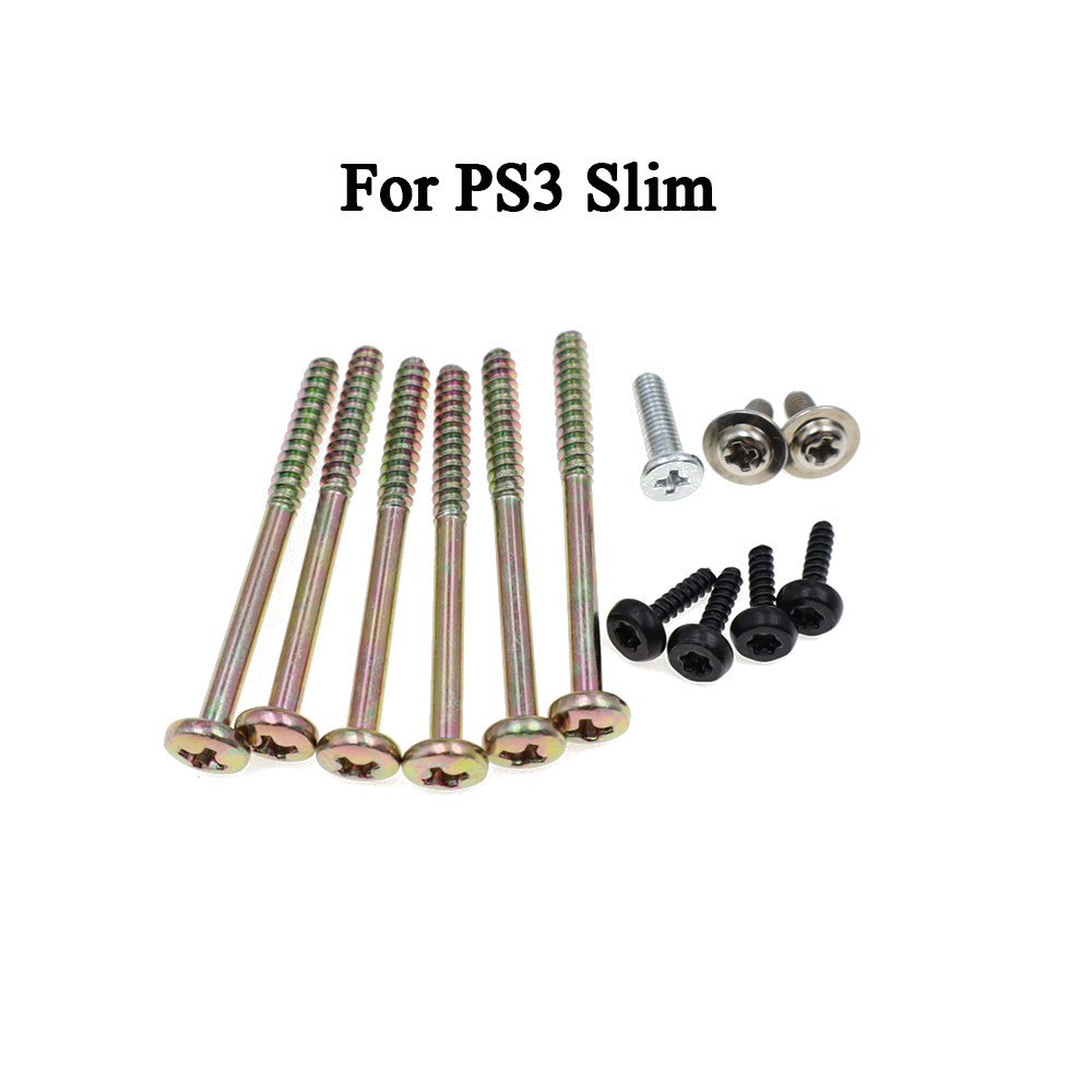 1 ชุดเปลี่ยนเปลือกหุ้มชุดสกรูส - Gaming Console Ps3 บทวิจารณ์และราคา
