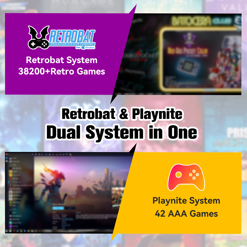 Retrobat & playnite คอนโซลเกมย - Gaming Console Windows บทวิจารณ์และราคา