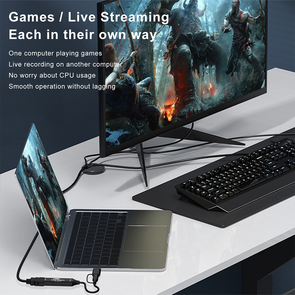 4K HDMI USB Video Capture Card - Gaming Console With Phone บทวิจารณ์และราคา